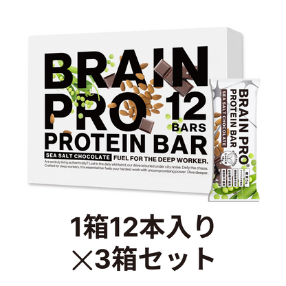 【3箱セット】SEA SALT CHOCOLATE (12 Bars)